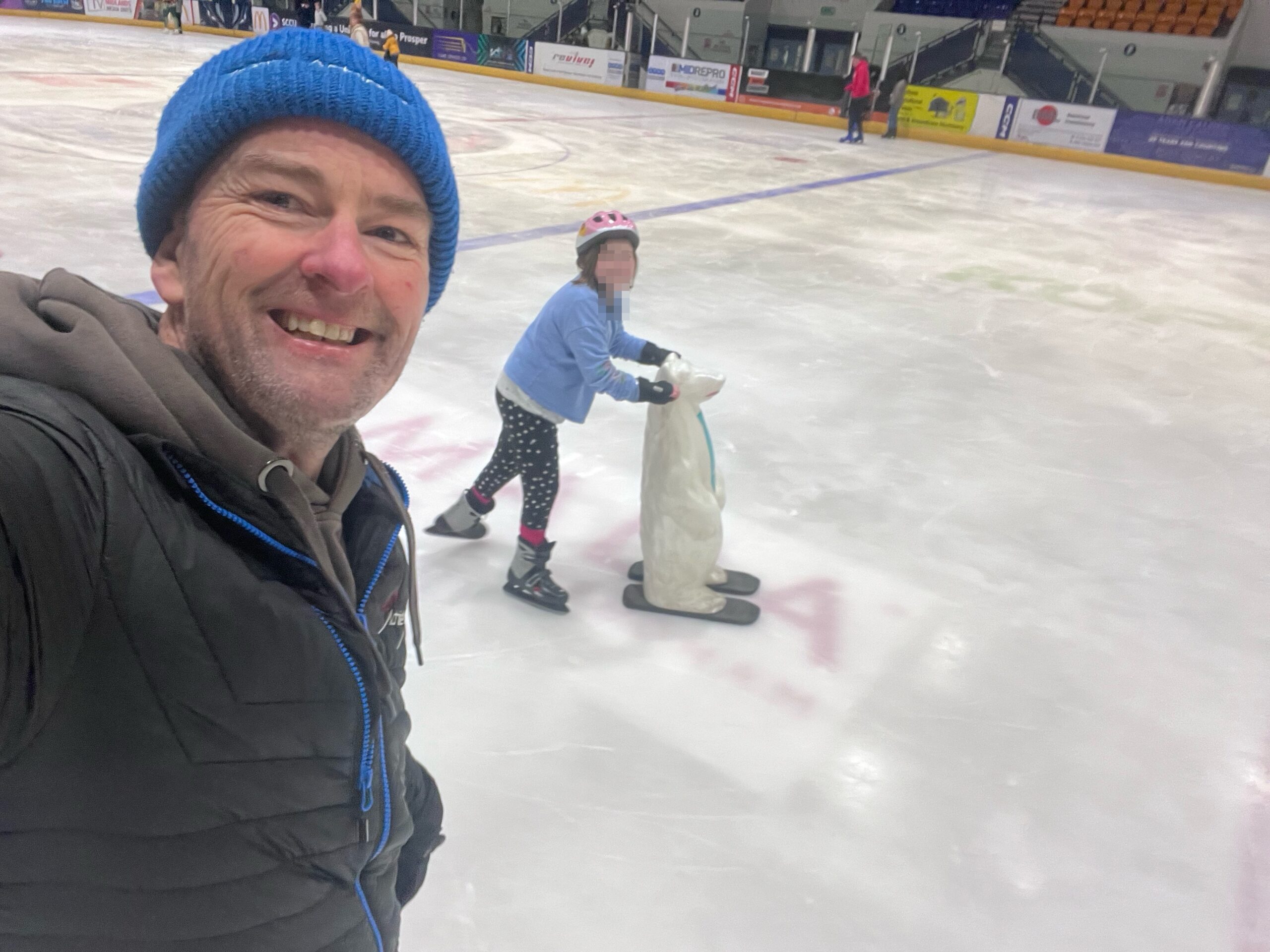 As hard as ice.