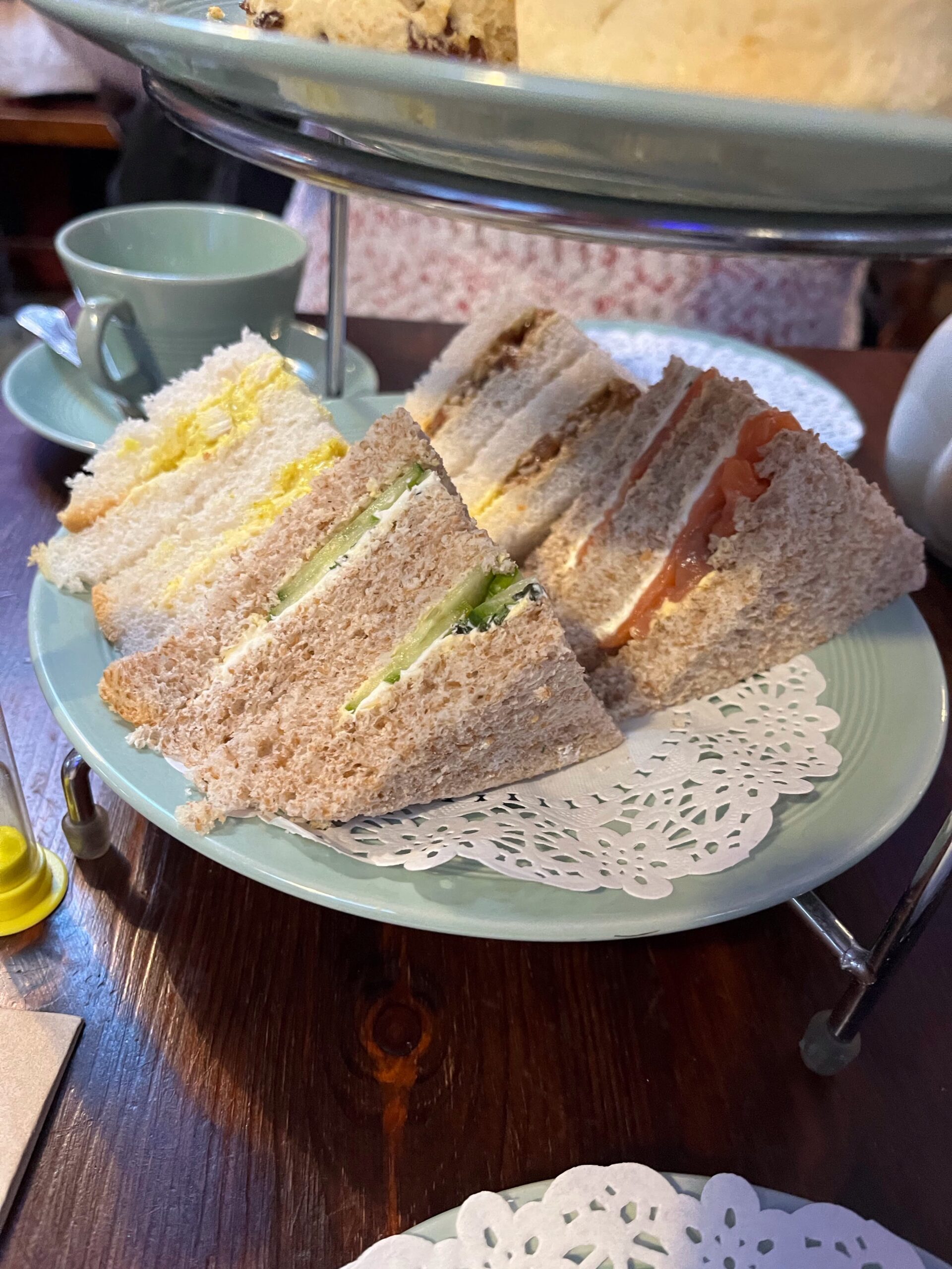 Six sandwiches